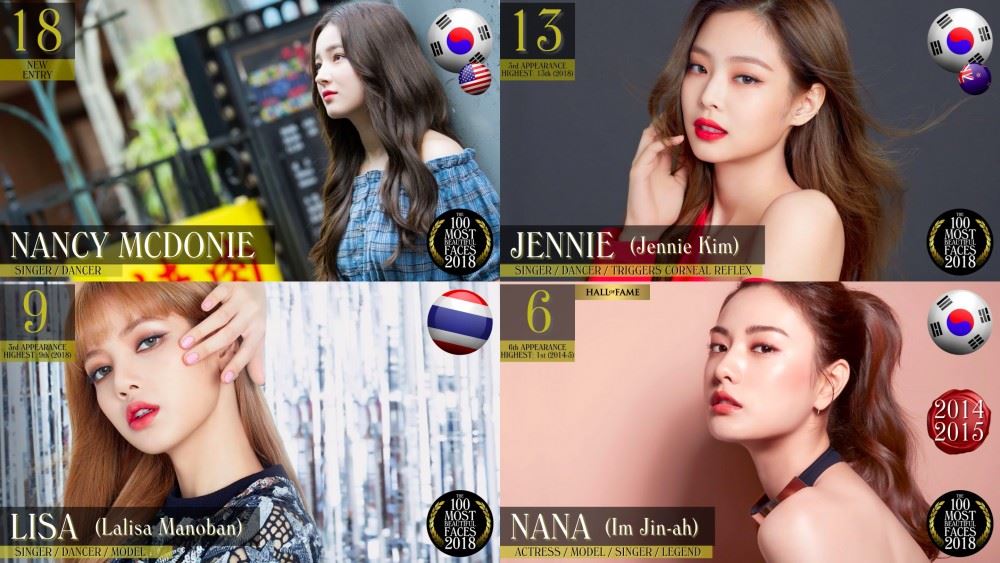 tc百大最帅&最美脸孔！韩流明星共入围39位，子瑜排第二！｜goxuan