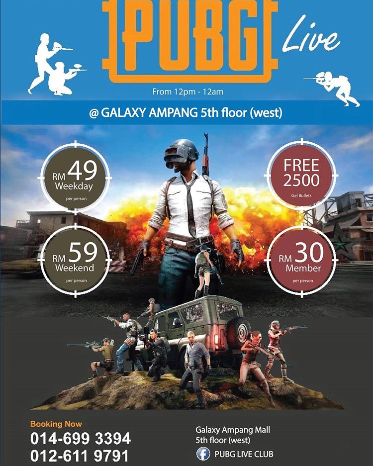 不在电话玩「pubg吃鸡」了！大马也有现实版pubg！