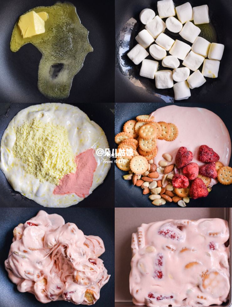 超简单制作“雪花酥”❗️新年小零食送人！