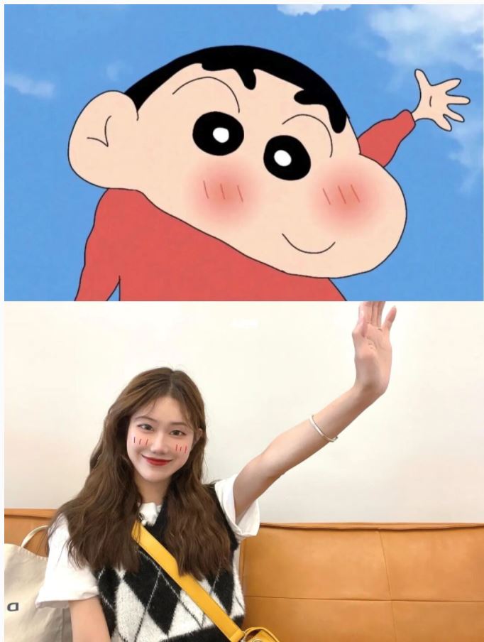 跟着《蜡笔小新》学拍照📷 拍照姿势超好看！