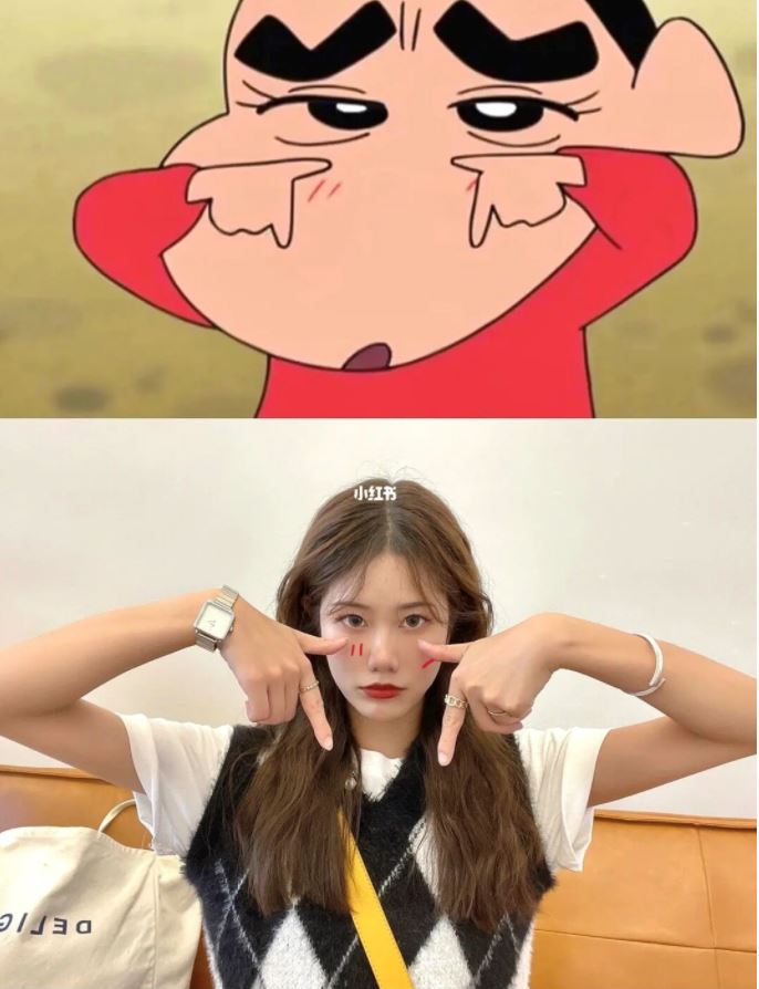 跟着《蜡笔小新》学拍照📷 拍照姿势超好看！