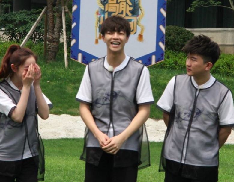 陈立农与张大大组“最萌身高差” 录制新一期《高能少年团》｜goxuan