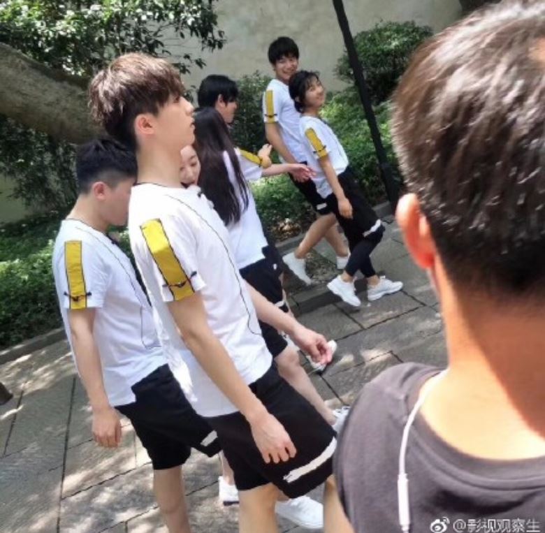 陈立农与张大大组“最萌身高差” 录制新一期《高能少年团》｜goxuan