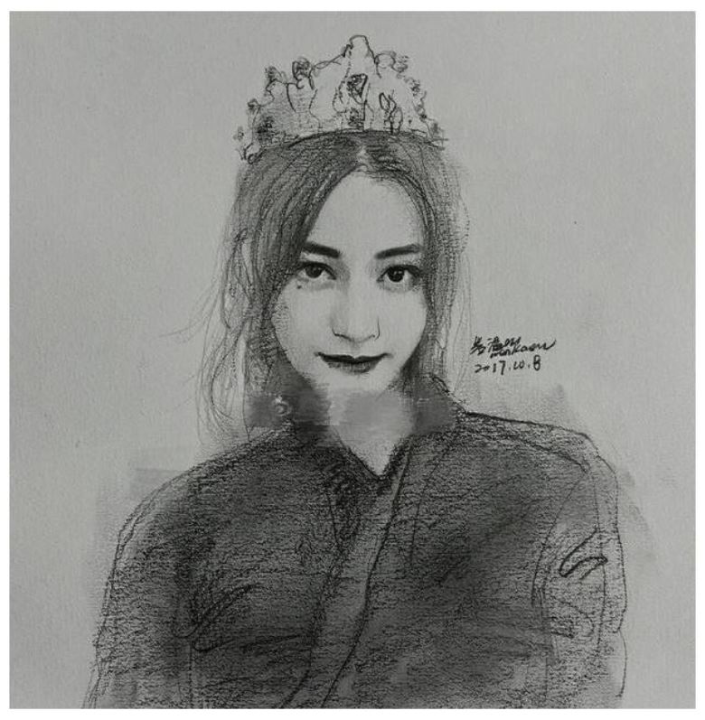 男生花一年时间画迪丽热巴 画手竟然是...!｜goxuan