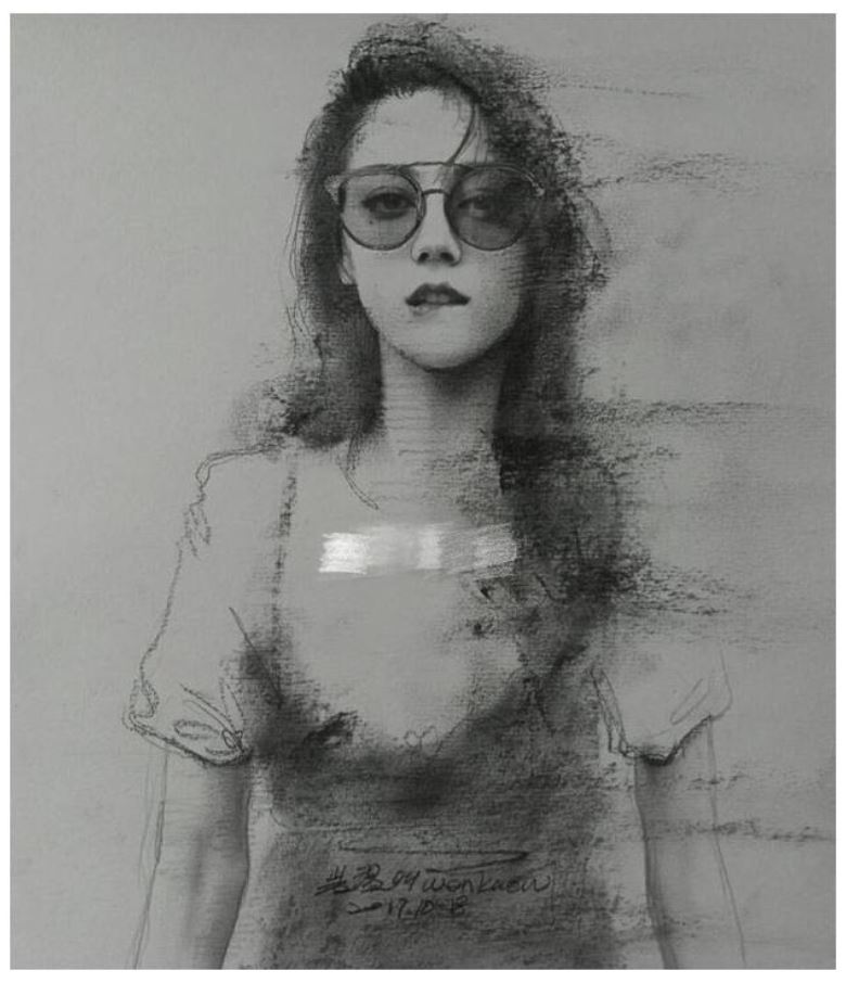 男生花一年时间画迪丽热巴 画手竟然是...!｜goxuan