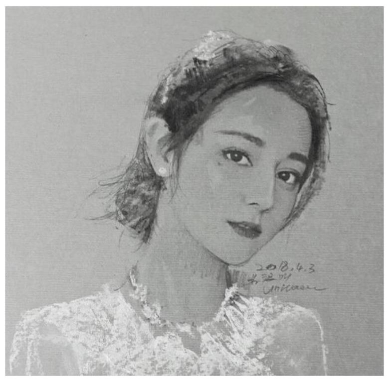 男生花一年时间画迪丽热巴 画手竟然是...!｜goxuan