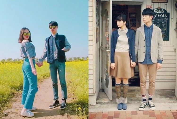 放闪程度爆表！韩国情侣穿搭术 教你如何闪瞎旁人｜goxuan