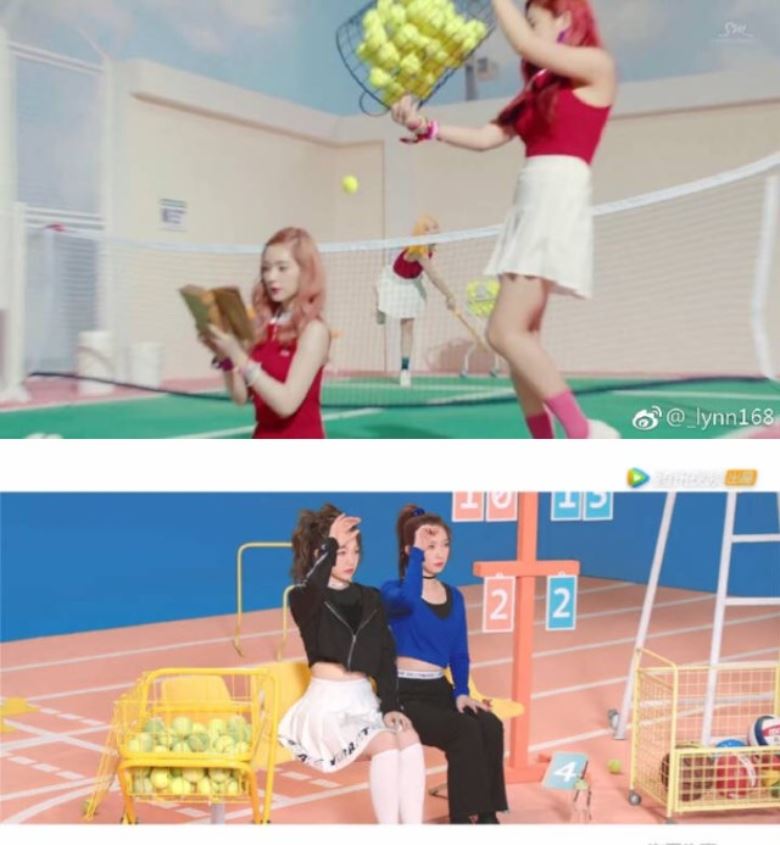火箭少女101宣传照抄袭韩团f(x)！新歌mv更抄袭redvelvet？｜goxuan