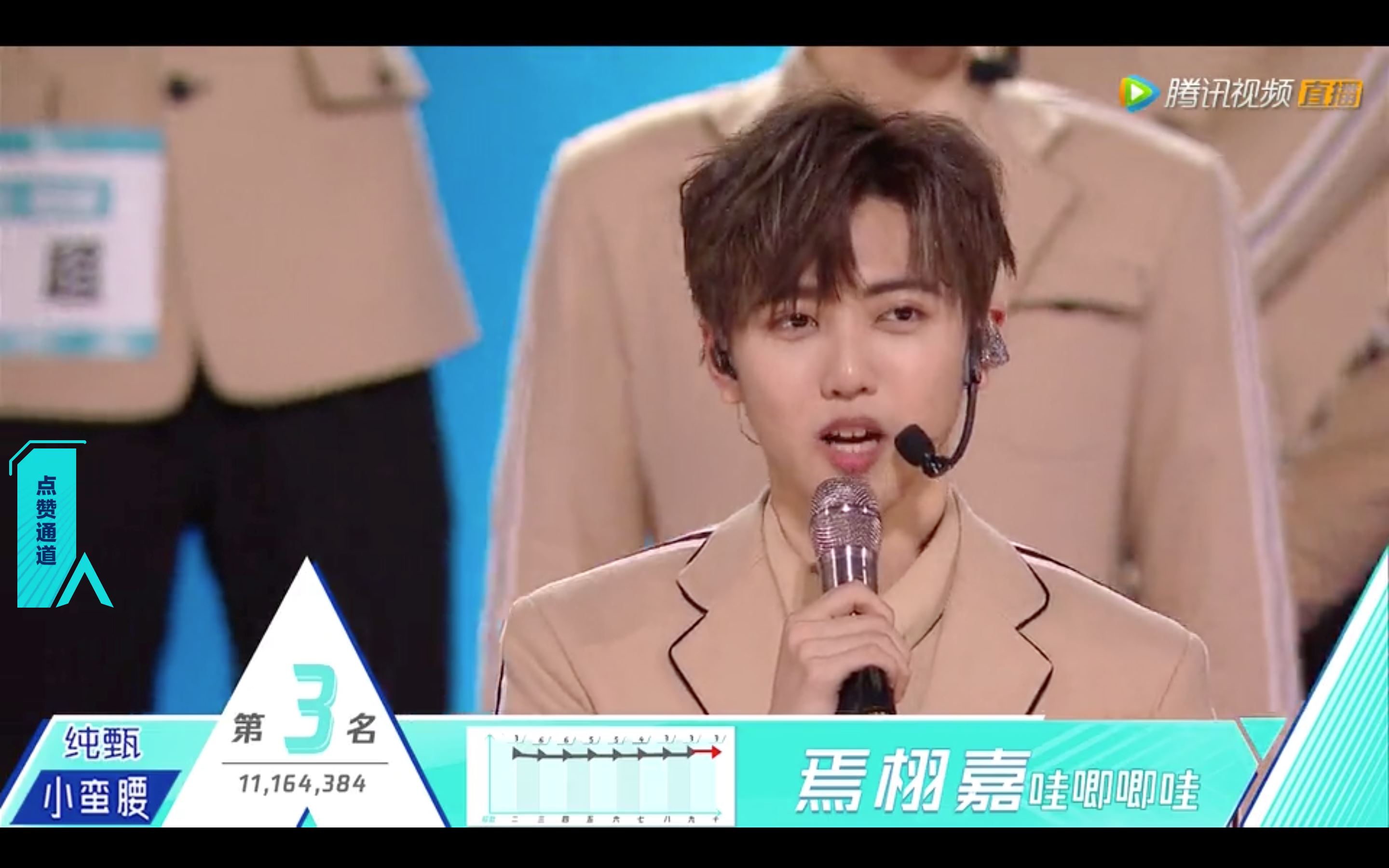 “创造营”恭喜周震南c位成团成功！“来这就是为了第一”｜goxuan