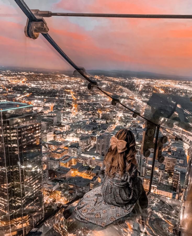 透明天空滑梯🌍 | 滑三次依然不过瘾！高空爱好者必体～