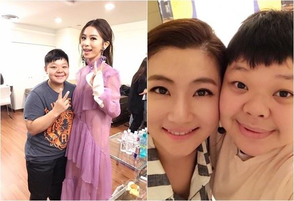 小亨堡担任范范和黑人双胞胎儿子保姆福利超好！都和大牌明星亲密合照