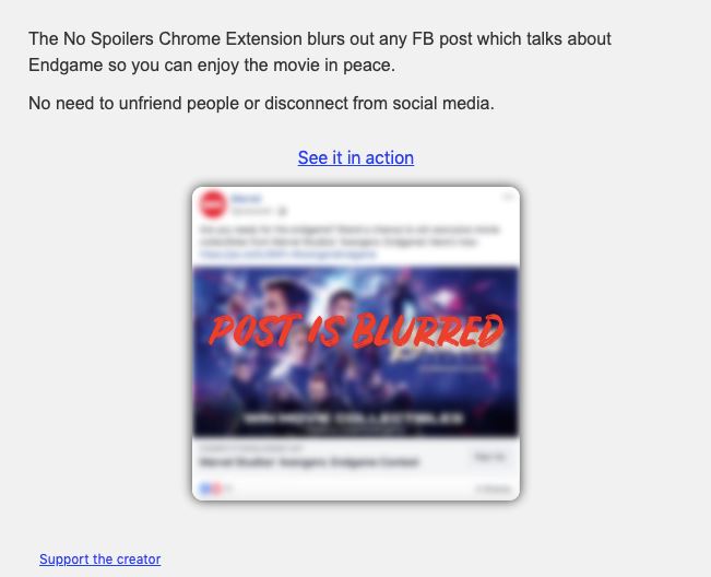 msian that created chrome extension to block “avengers” spoilers created another one for “game of thrones”!