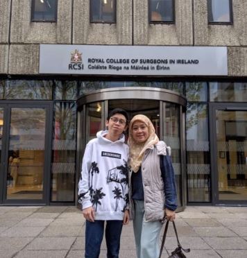 at just 16-years-old, this msian will be the youngest person attending the royal college of surgeons!