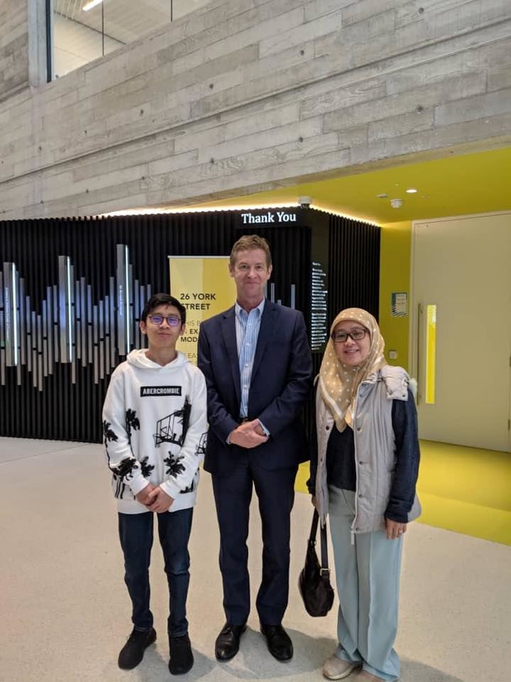 at just 16-years-old, this msian will be the youngest person attending the royal college of surgeons!