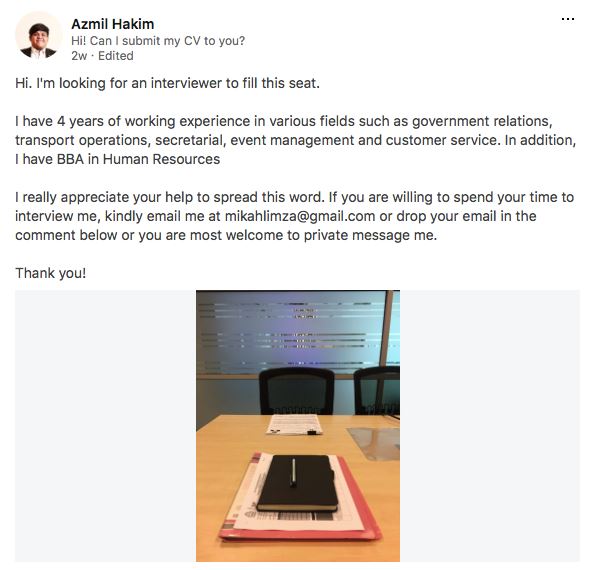 utm graduate went viral worldwide after he posted this on linkedin!