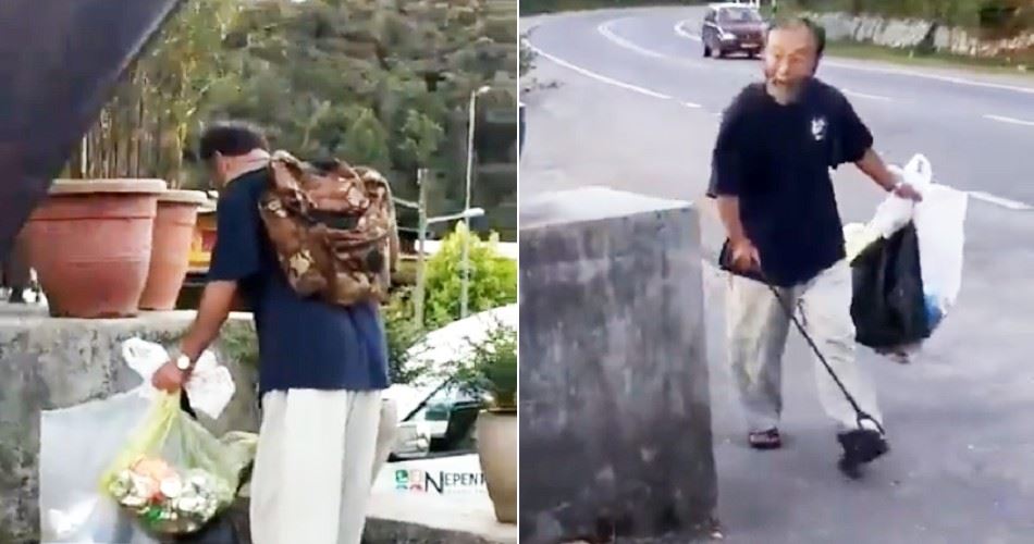 this japanese man picks up trash on the streets of cameron highlands every morning