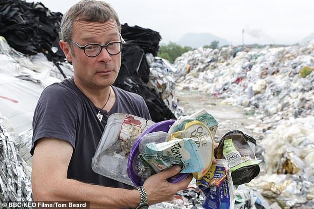 shocking 6-meter-tall plastic waste from uk supermarkets discovered in ipoh