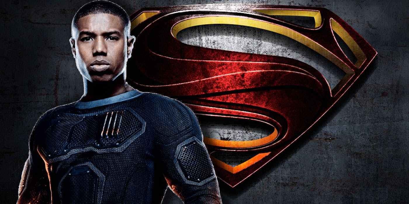 michael b. jordan reportedly pitched himself to play the new superman!  