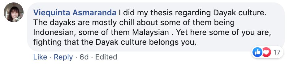 indonesia says msia claim their national costume