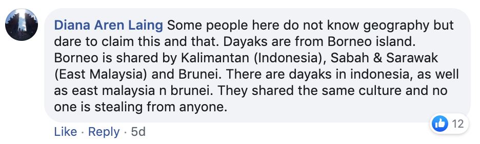 indonesia says msia claim their national costume