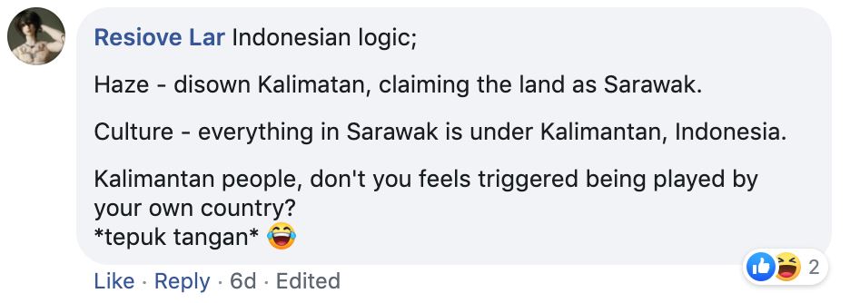 indonesia says msia claim their national costume