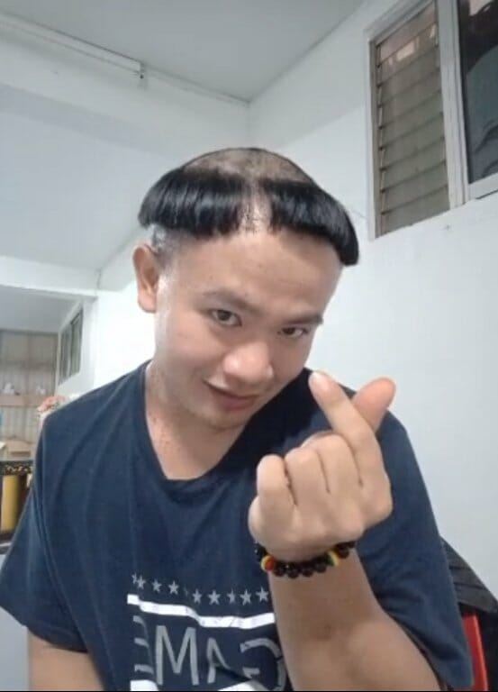 msian forced to get hilarious haircut after 1mil comments dare