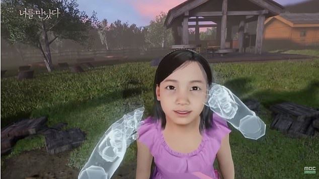 grieving mother reunited with deceased daughter through vr