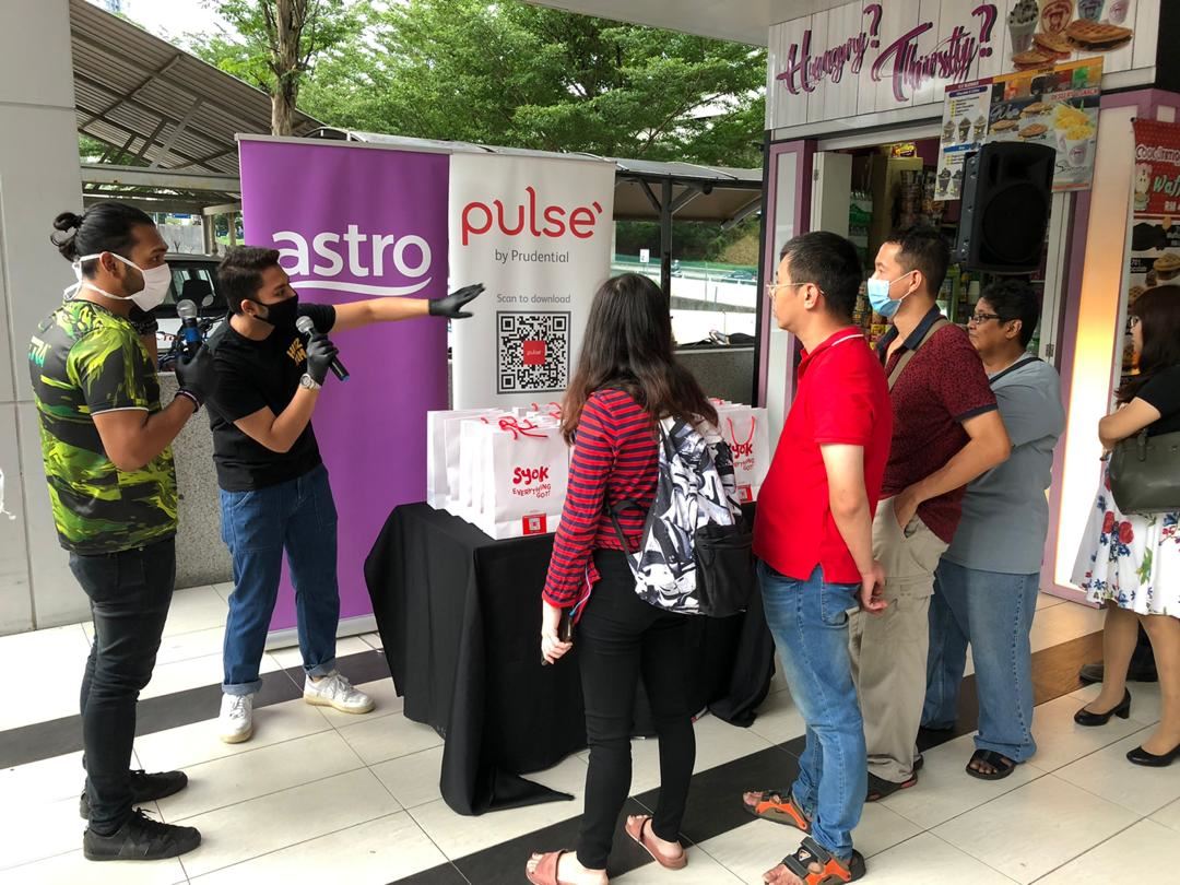 2,200 free protection packs to be given out by astro radio to fight covid-19
