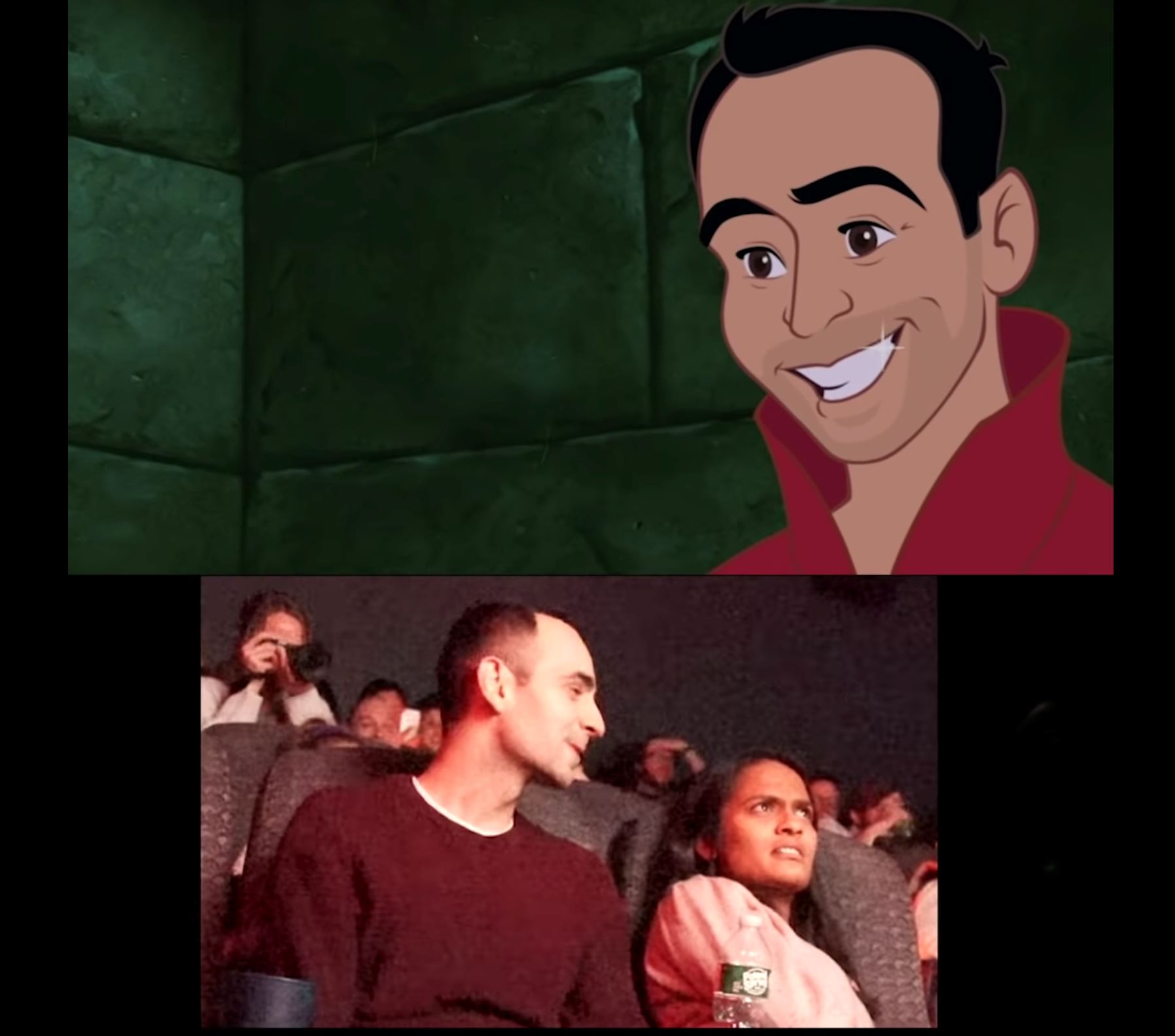 man hacks disney movie for a fairy tale proposal