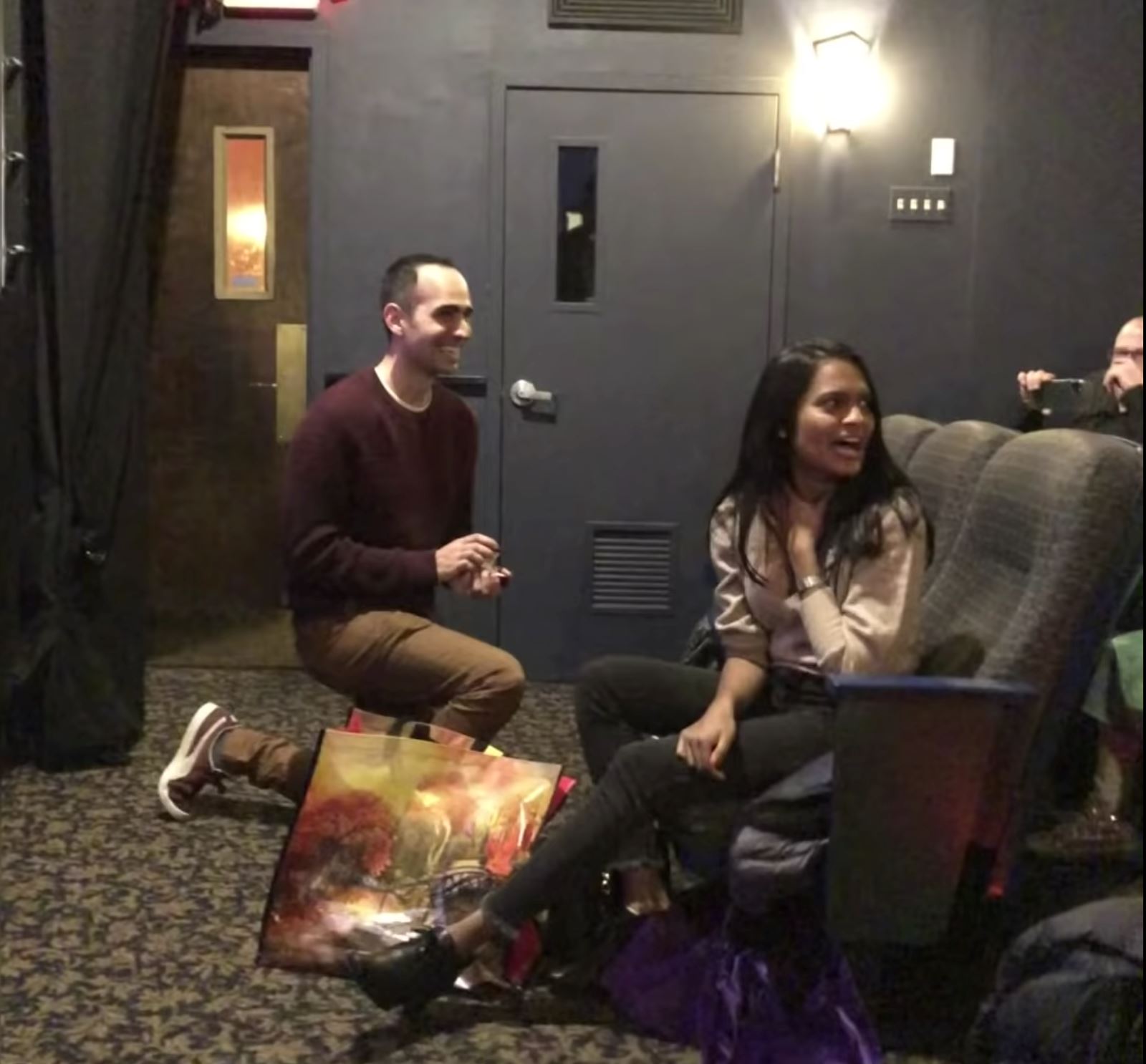 man hacks disney movie for a fairy tale proposal