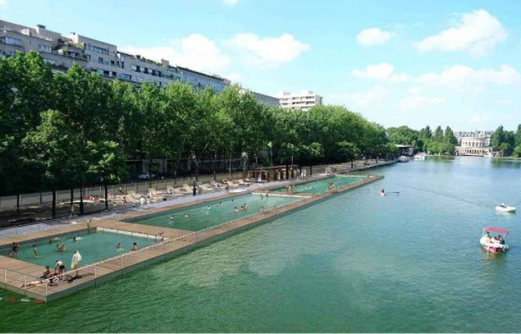 the first floating-boat drive-in movie theatre is coming to paris 