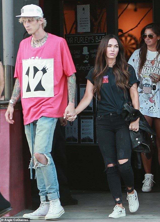 it’s confirmed! machine gun kelly and megan fox are in a relationship!