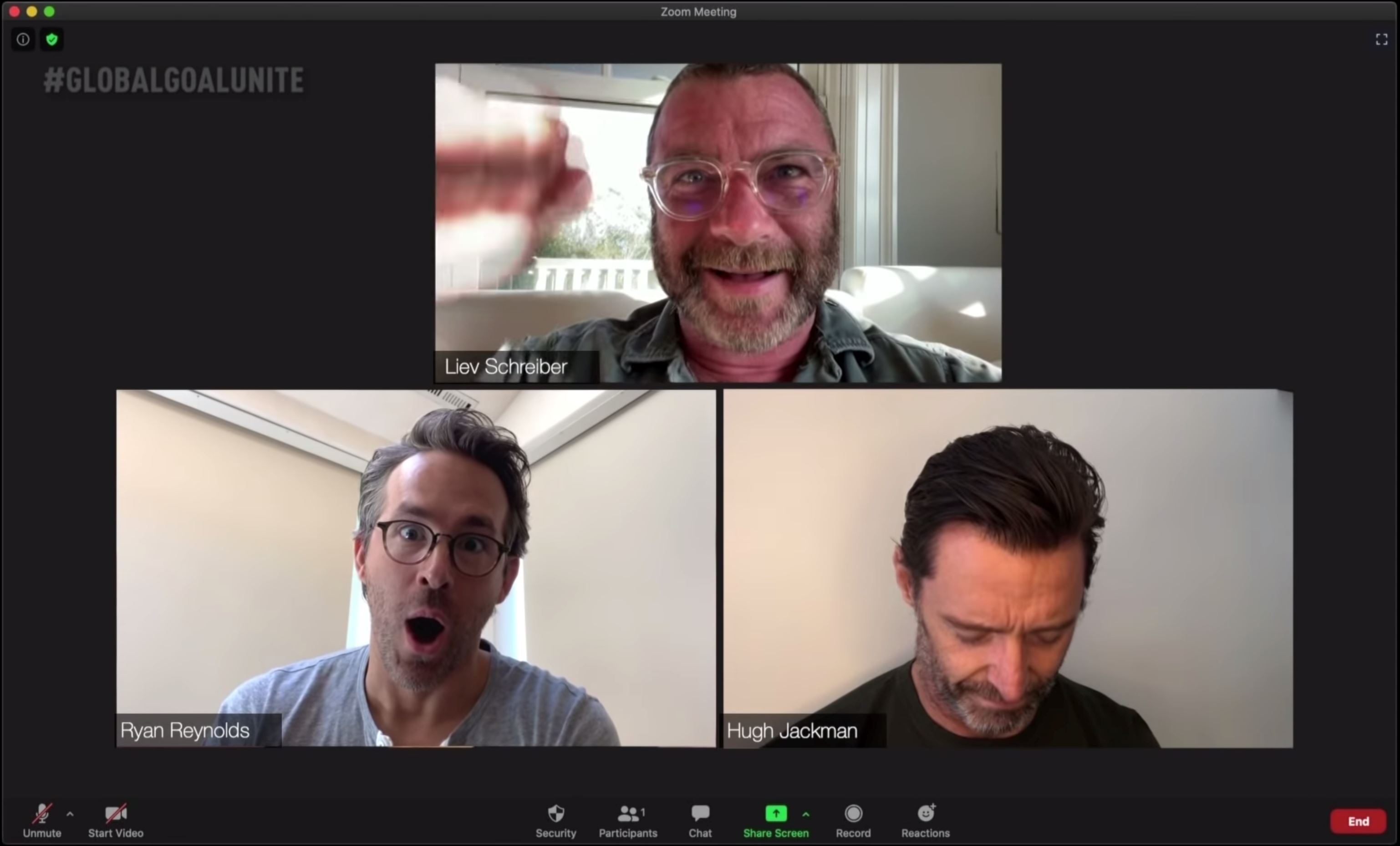 ryan reynolds hilariously hijacks hugh jackman’s x-men reunion 