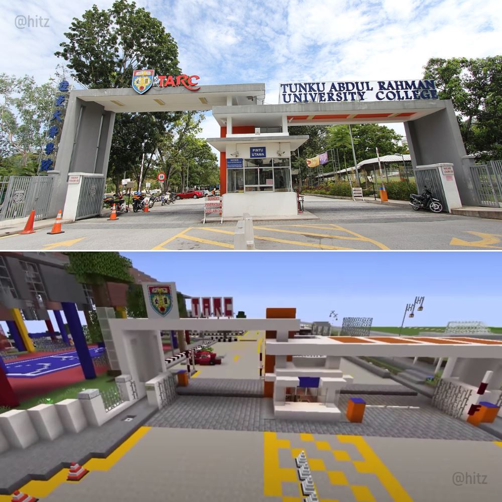 taruc students create campus replica in minecraft amid covid-19