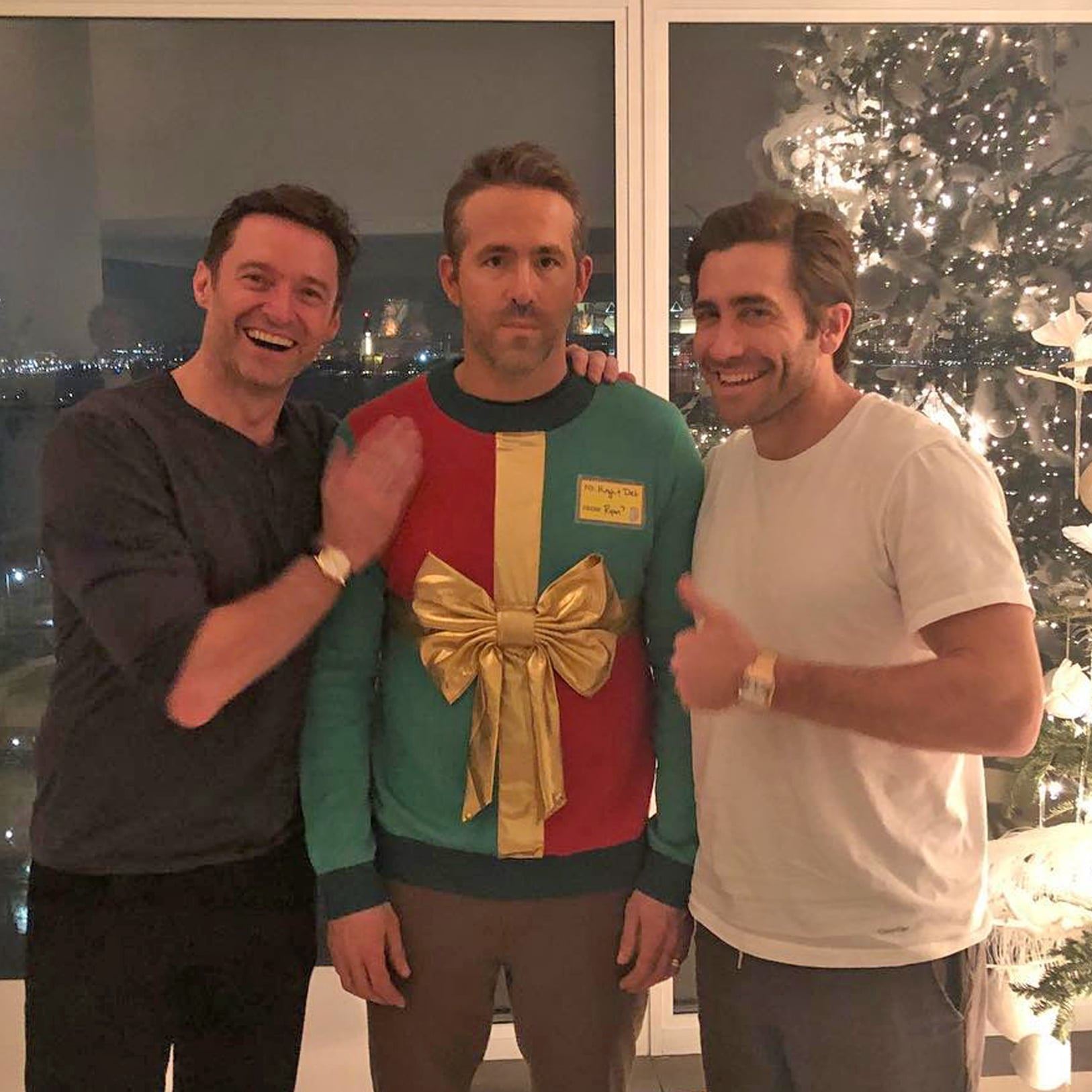 ryan reynolds hilariously hijacks hugh jackman’s x-men reunion 