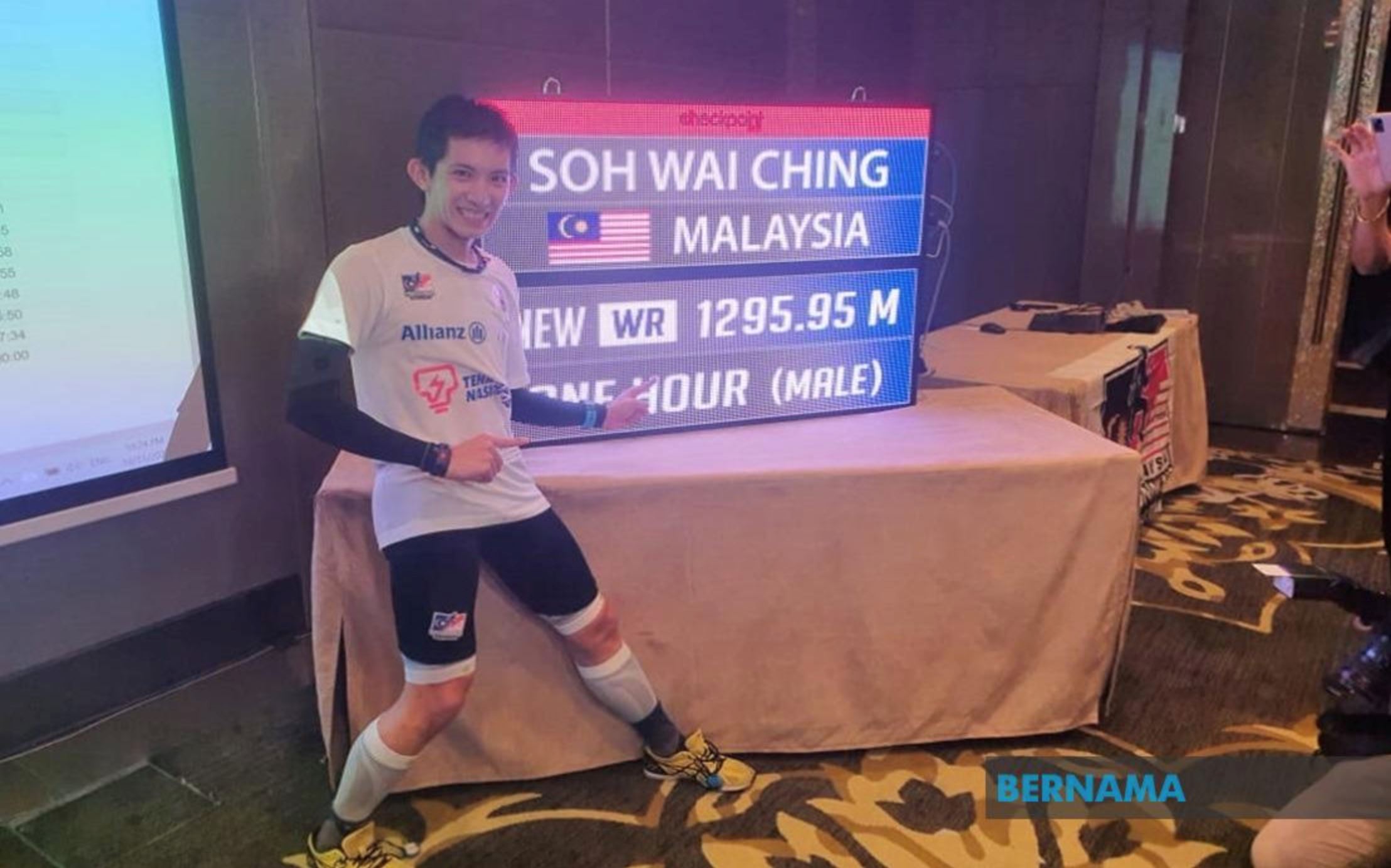 26yo malaysian tower runner breaks guinness world record  