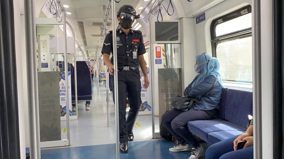 malaysians are loving ktmb auxiliary police