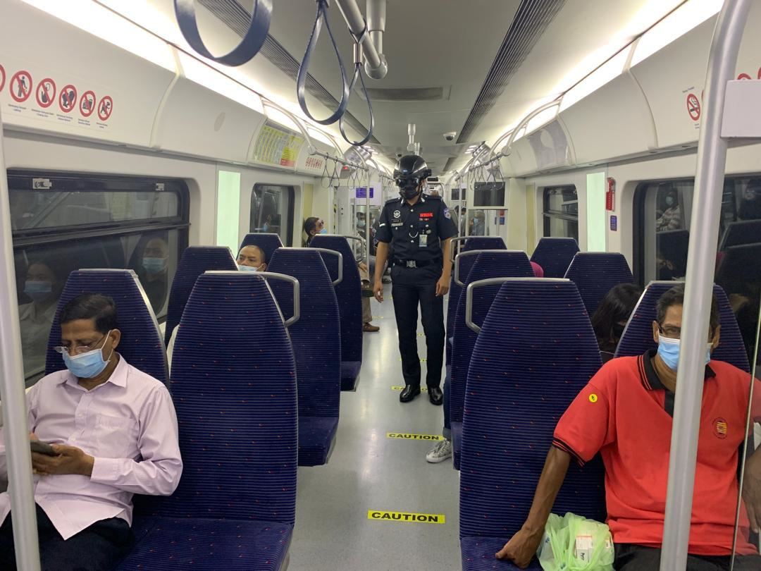 malaysians are loving ktmb auxiliary police