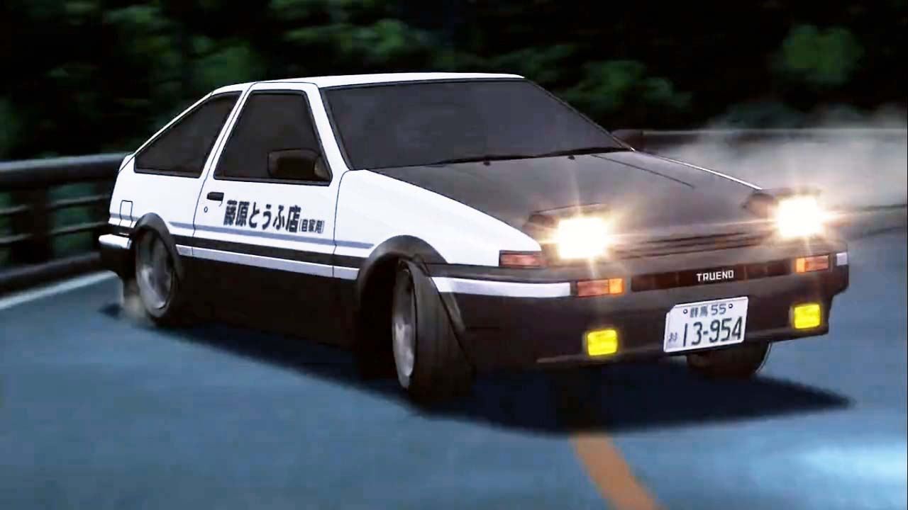 “initial d” public bus appears in japan and people are feeling uneasy