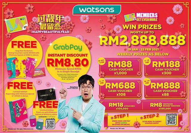 big stars for a big show this cny! watsons did it again by bringing back the 90’s glory with this iconic pop duo!