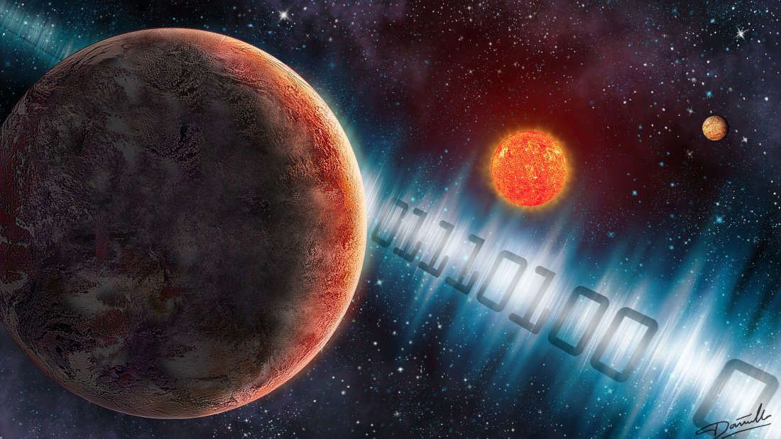 we sent a signal to aliens on a distant “super earth” and it’s basically a mixtape