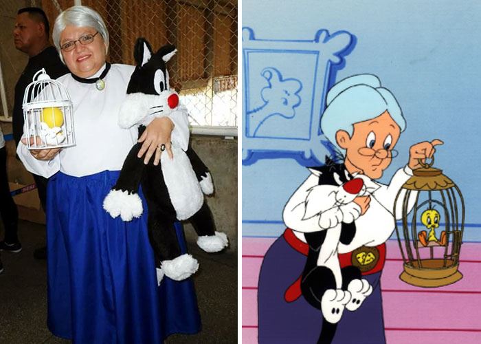 this aunty proves that you can never be too old to cosplay