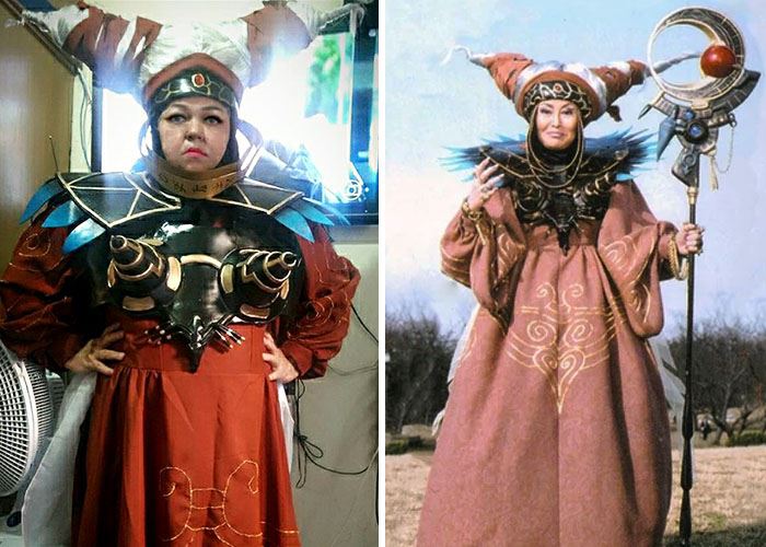 this aunty proves that you can never be too old to cosplay