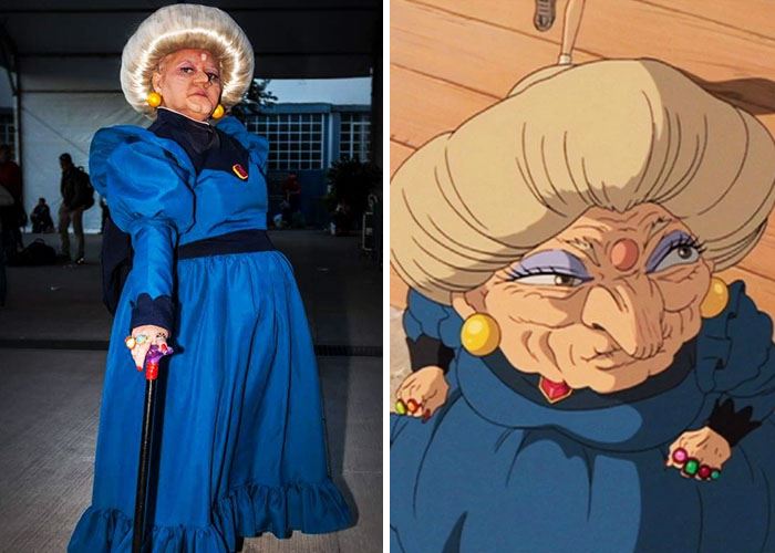 this aunty proves that you can never be too old to cosplay