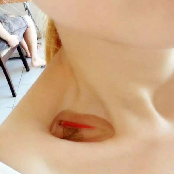 girls are putting live fish in their collarbone again because the weird “fish in collarbone” challenge is back