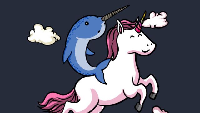 giant unicorn spotted! and it’s stuck in a giant lake! 