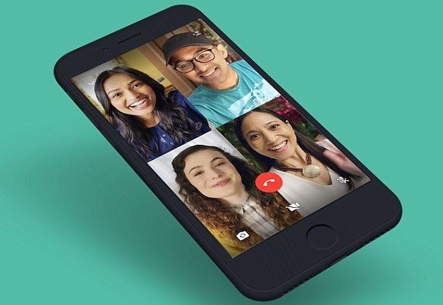 you can now have group calls on whatsapp!