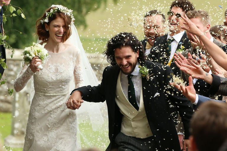 kit harington and rose leslie had an amazing wedding!