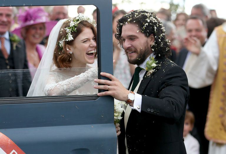 kit harington and rose leslie had an amazing wedding!