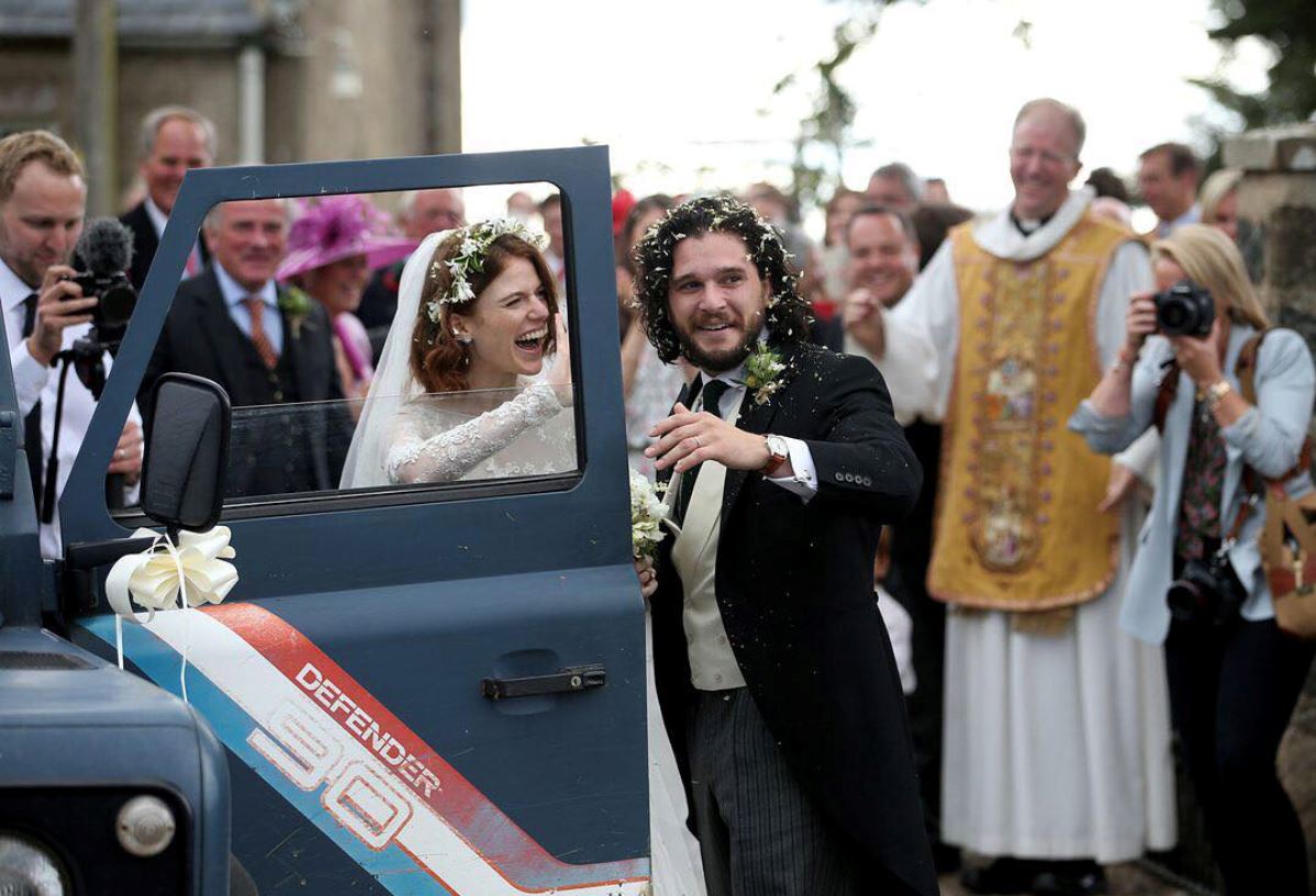 kit harington and rose leslie had an amazing wedding!